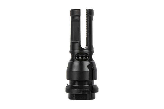 The SOLGW NOX flash hider is machined from steel and Nitride finished